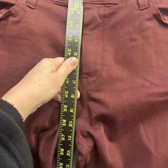 Paige Jeans Mens 40x32 Rustic Wine Red‎ Federal Classic America Denim - Picture 4 of 9